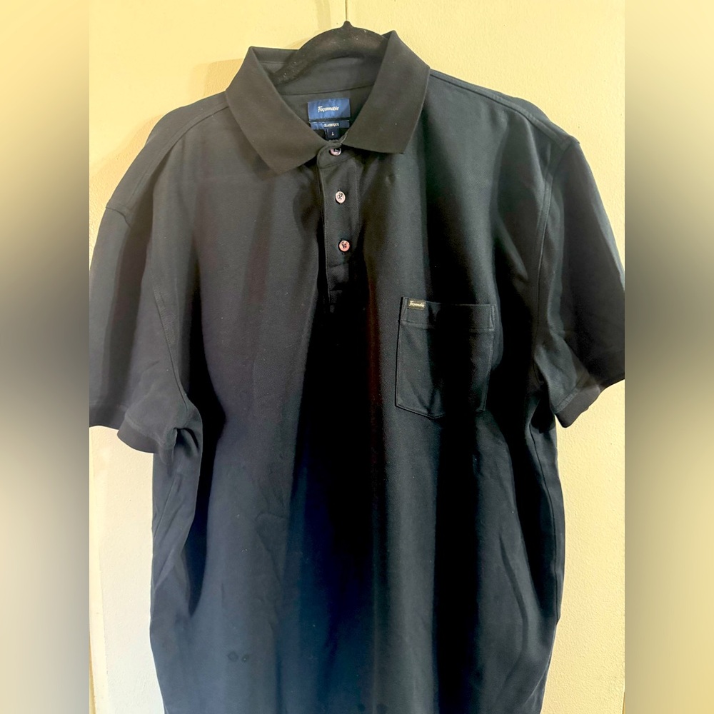 Mens Faconnable classique polo shirt 
Size Large